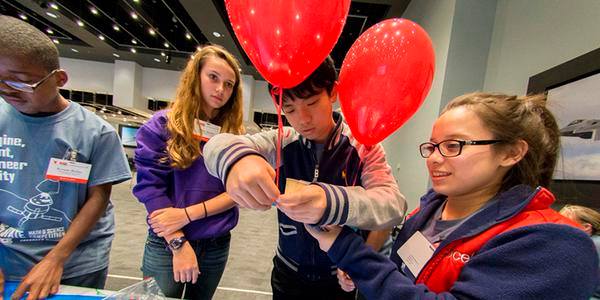 TAME Students Compete in High Flying Engineering Design Challenge at Lockheed Martin Aeronautics During 2015 State Math and Science Competition