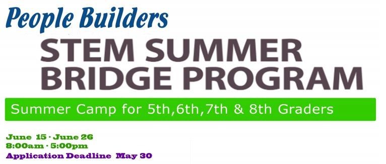 People Builders Summer STEM Program in Midland Texas