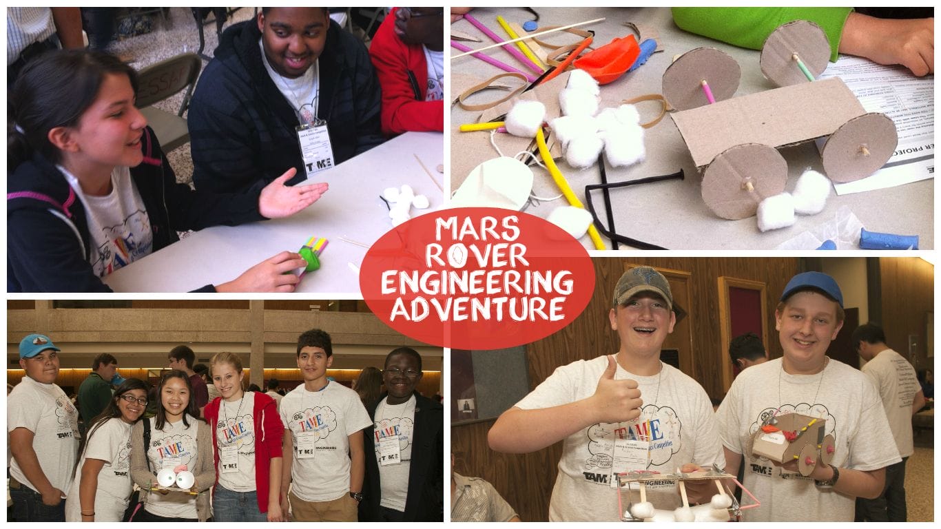 TAME Engineering Adventure: Mars Rover State Challenge