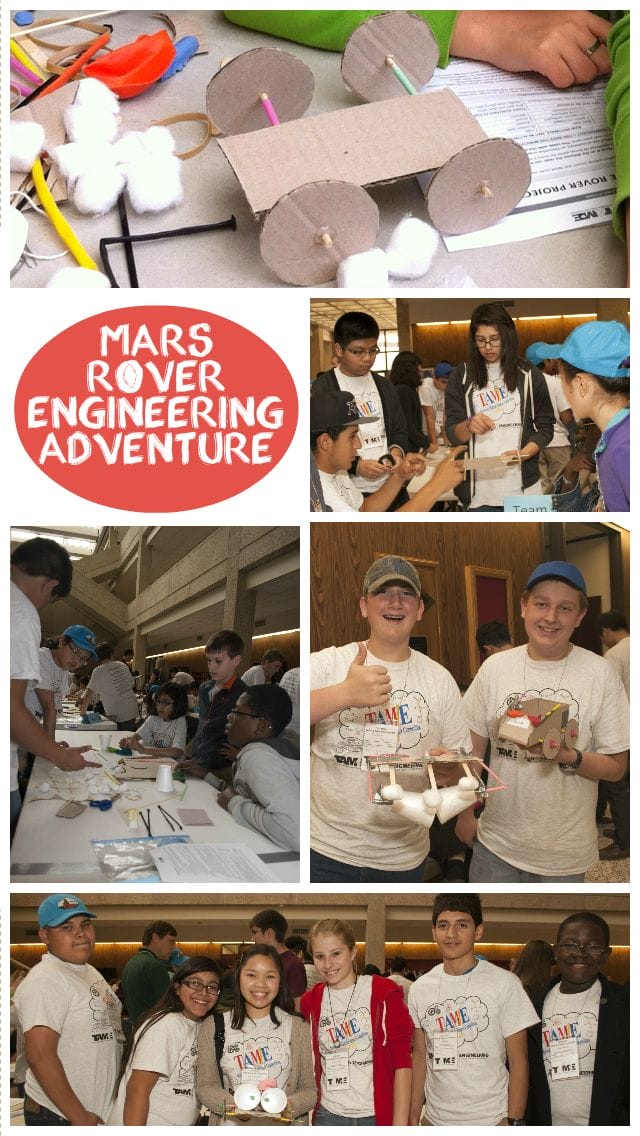 TAME Engineering Adventure: Mars Rover State Challenge