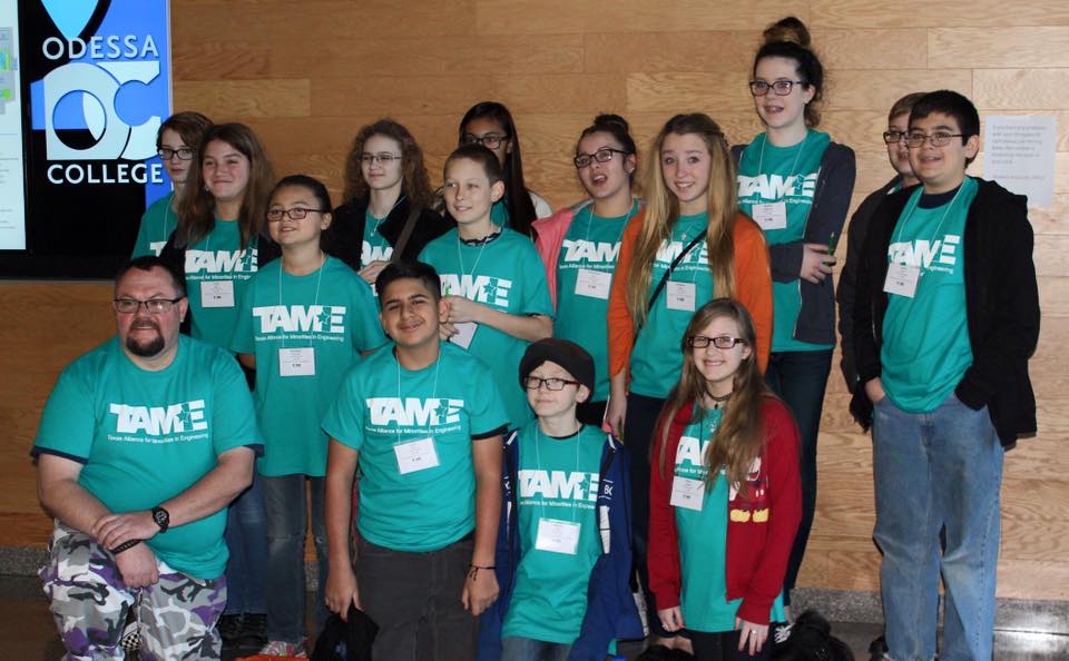 The 2016 TAME West Texas STEM Competition was hosted by Odessa College on February 6, 2016. The event, held free of cost to participants, brought together nearly 100 student competitors (grades 6-12) from across the region. 