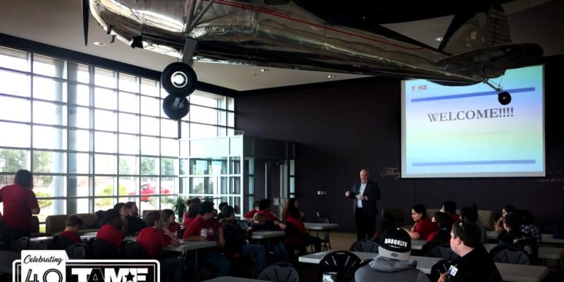 The 2017 TAME East Texas STEM Competition was hosted at the Abbot Aviation Center of LeTourneau University at the East Texas Regional Airport on Saturday January 27, 2017. The event, held free of cost to participants, brought together student competitors (grades 6-12) from across the region.