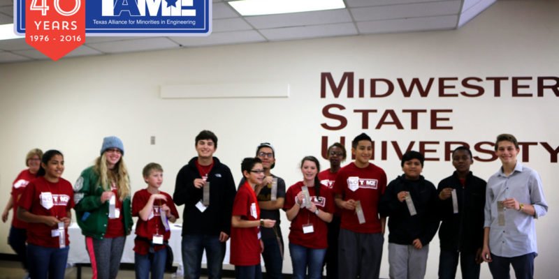 The 2017 TAME Wichita Falls STEM Competition was hosted by Midwestern State University on Saturday February 4, 2017. The event, held free of cost to participants, brought together over 80 student competitors (grades 6-12) from across the region.
