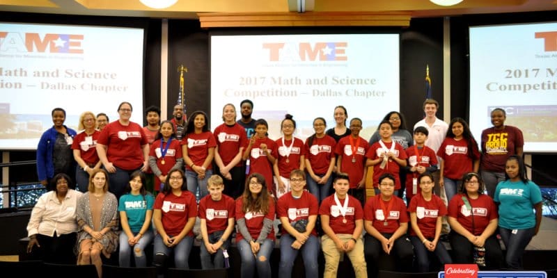 (Dallas, TX) – The 2017 TAME Dallas STEM Competition was hosted at Tarrant County College on Saturday February 11, 2017. The event, held free of cost to participants, brought together over 80 student competitors (grades 6-12) from across the region.