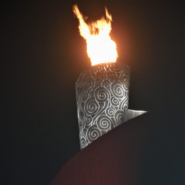 The Olympic Flame from the 2008 Beijing Paralympic Games.