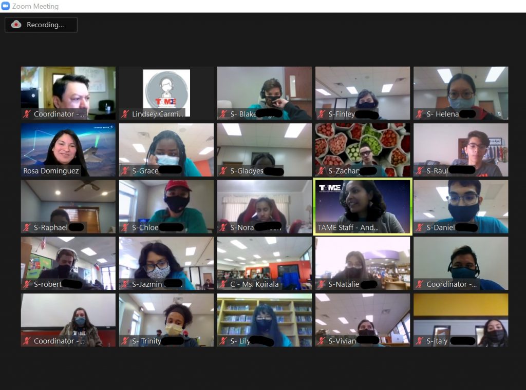  A screenshot of a Zoom call with 25 people visible.